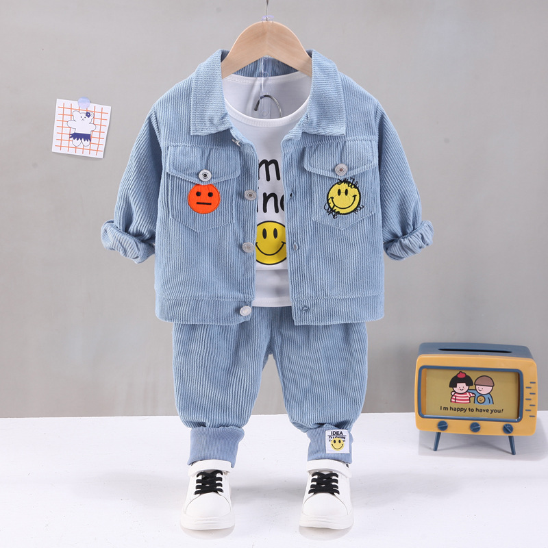 Kid Boy Smiley 2 Pieces Set