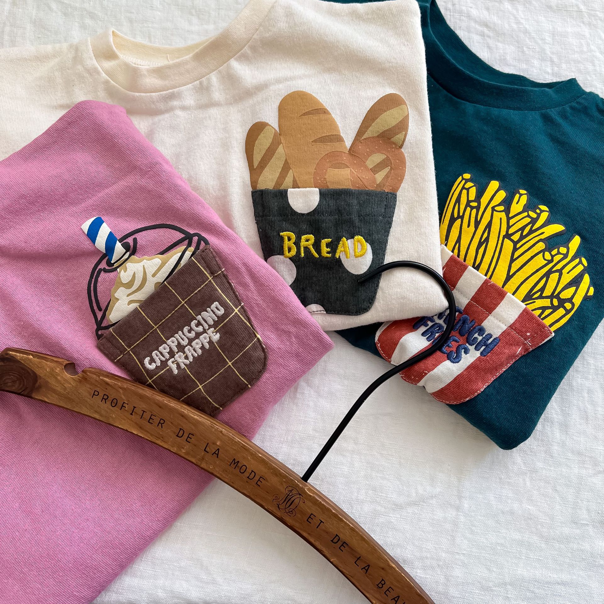 Kid Coffee Bread Chips T-Shirt