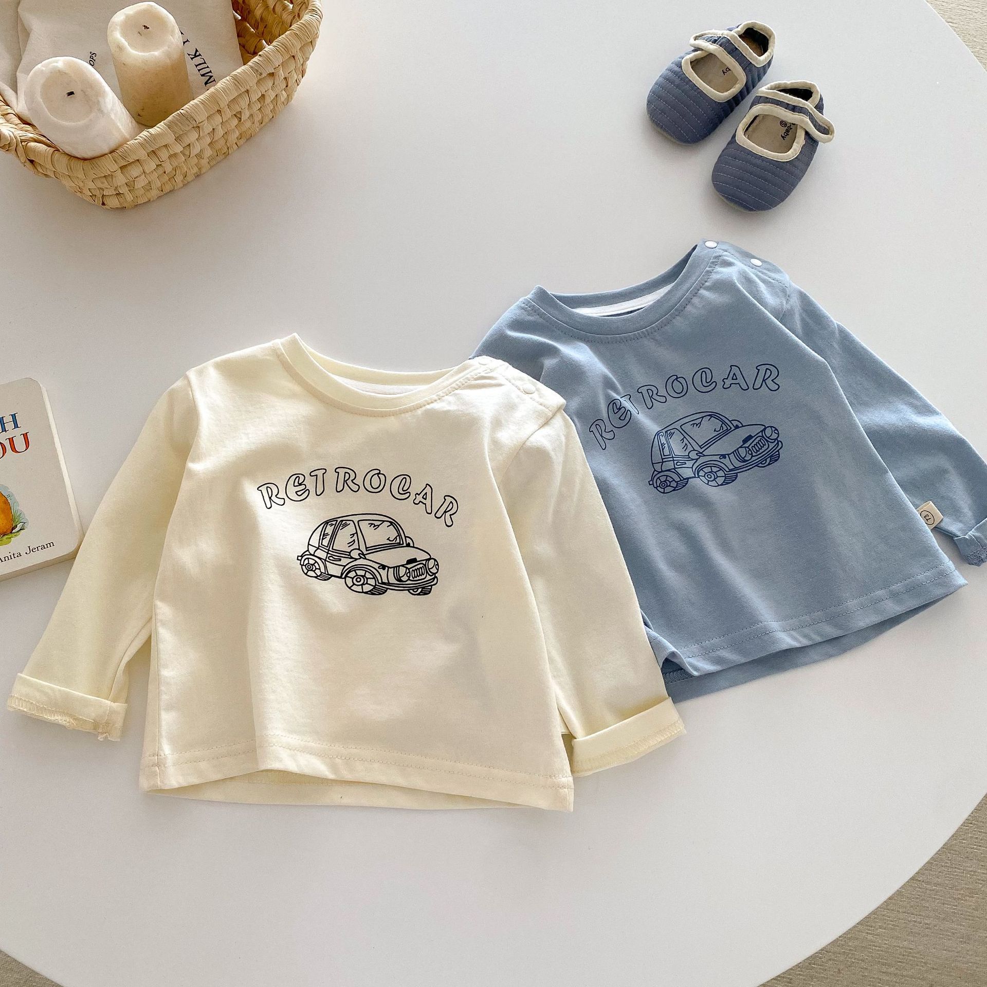 Baby & Kids Car Cartoon print Long-Sleeve T-shirt