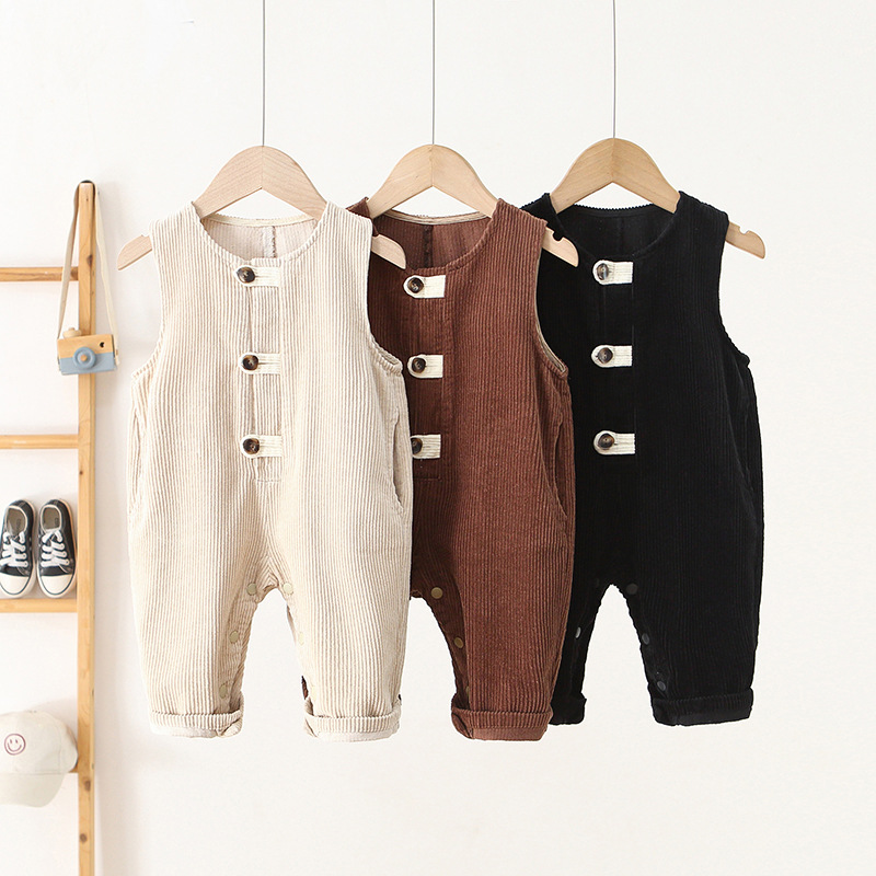 Baby Toddler Solid Color Romper