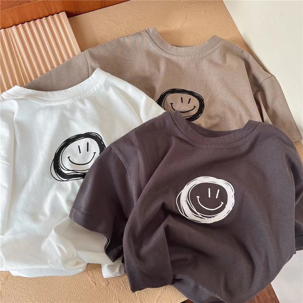 Toddler Smiley Half Sleeve T-Shirt