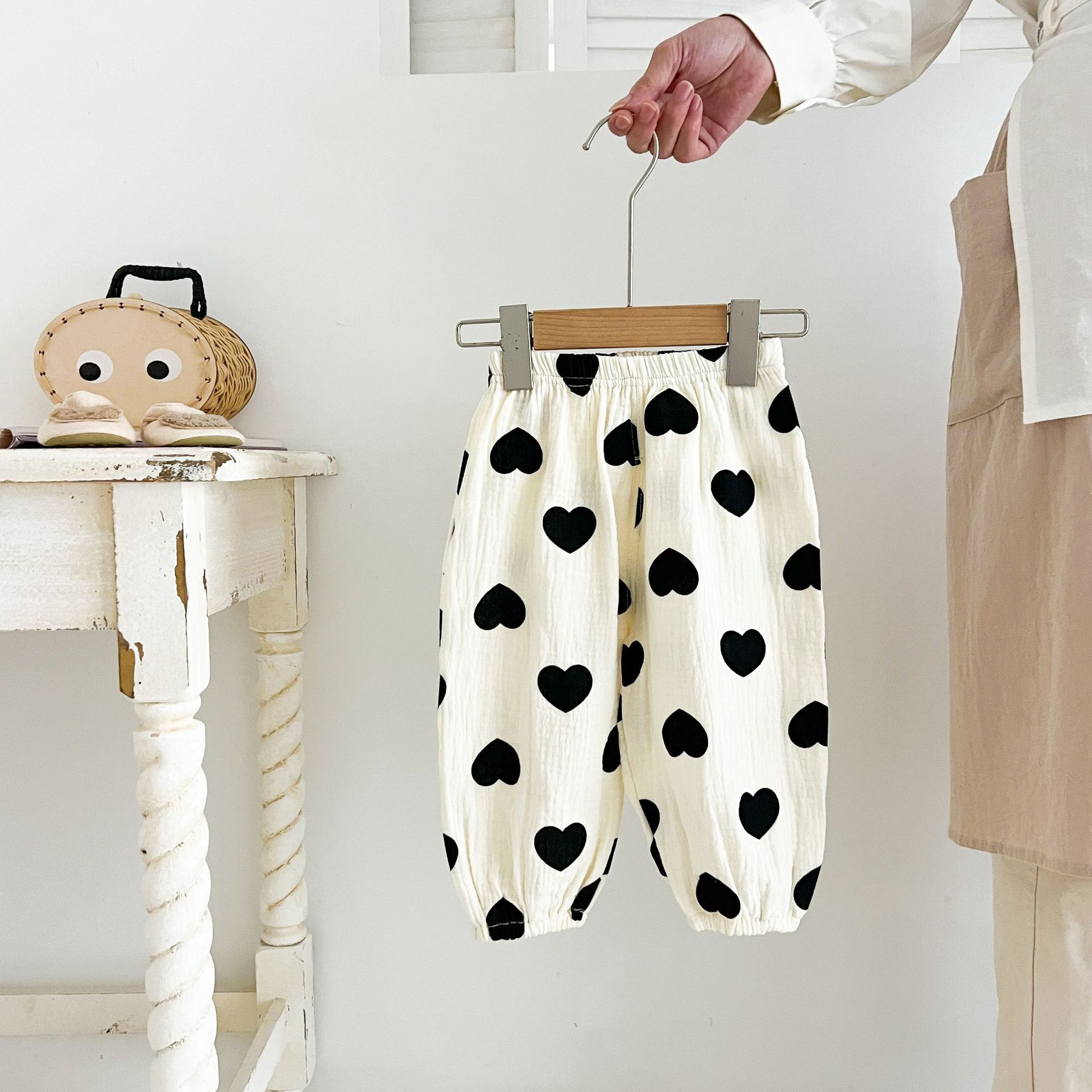 Toddler Apple Dots Florals Pants