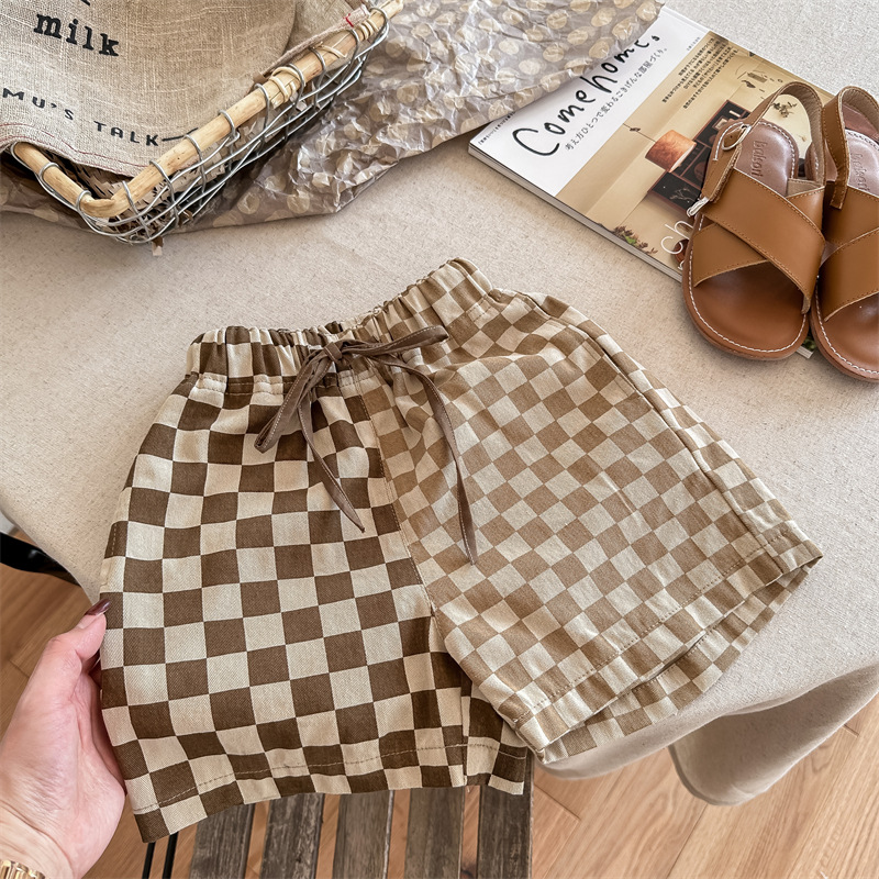 Toddler Checkerboard Pants
