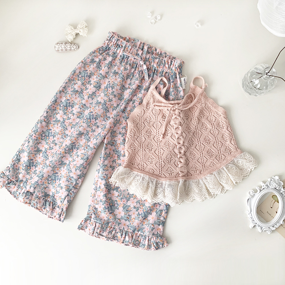 Baby Toddler Girl Lace Braided Vest