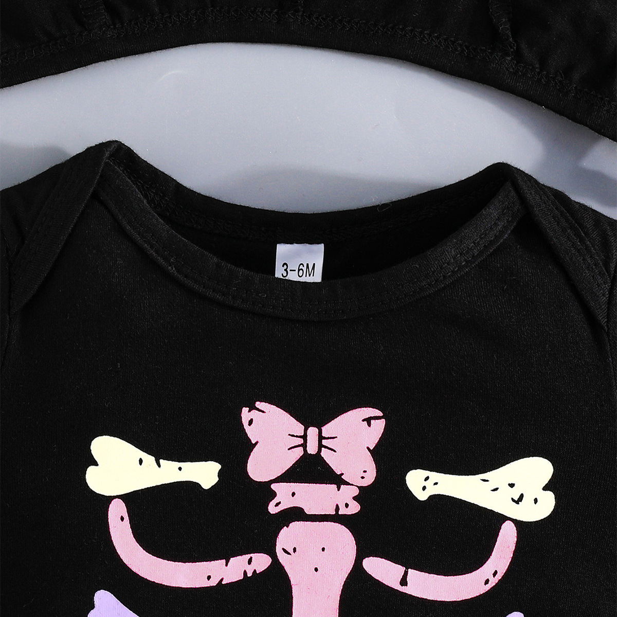 Baby Halloween Bat Shaped Romper with Hat