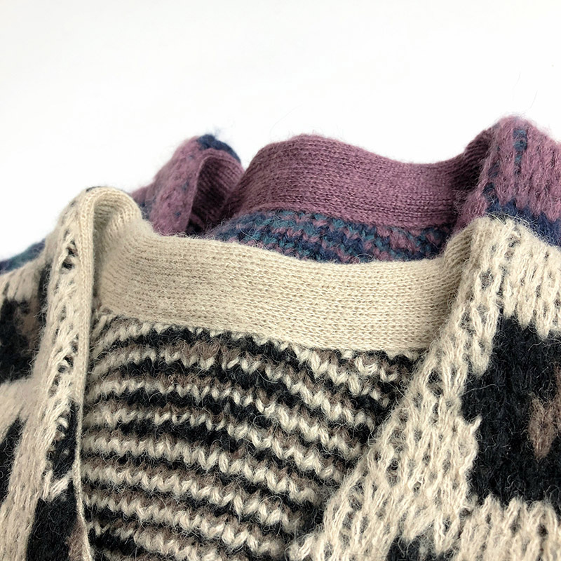 Kid Leopard Print Cardigan Sweater
