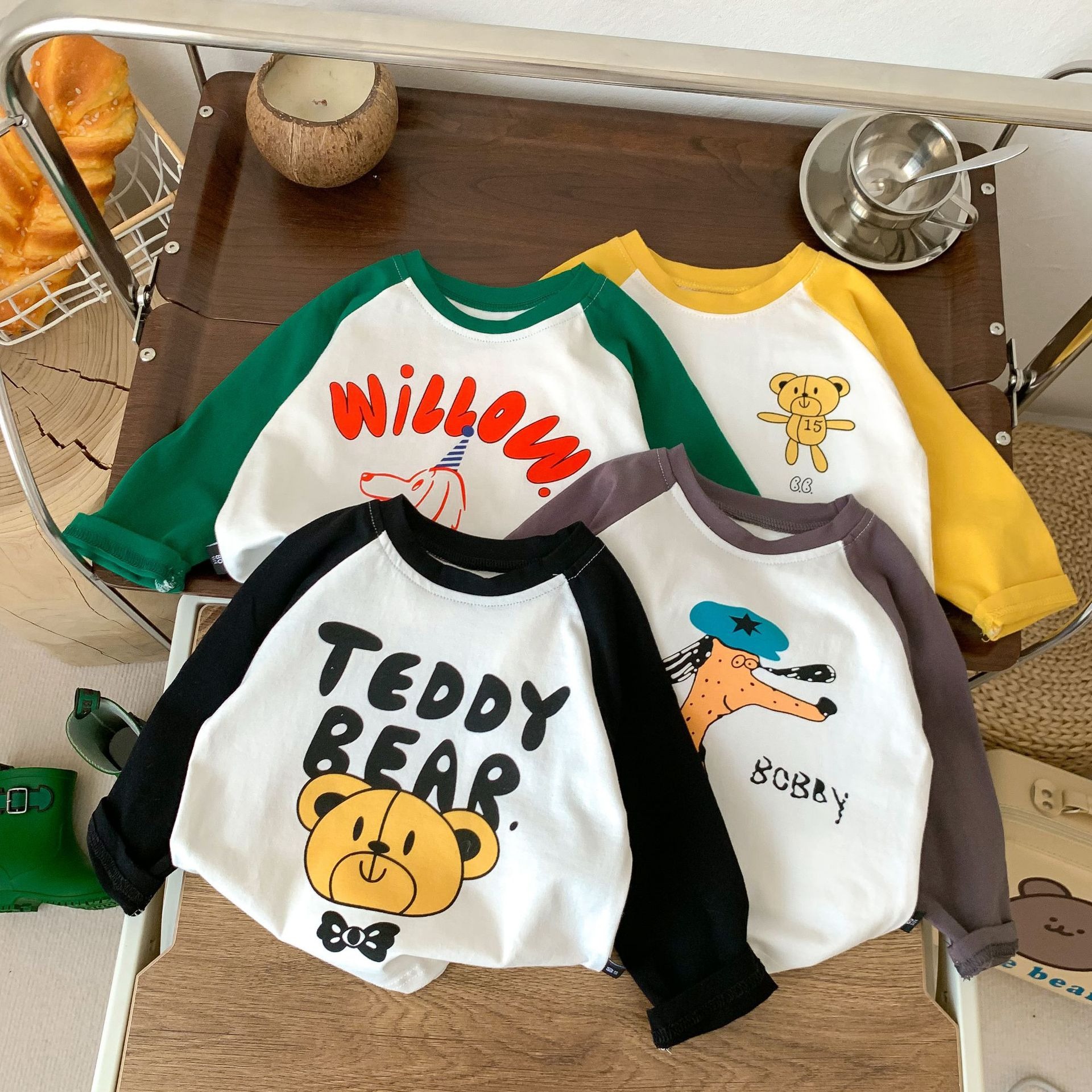 Toddler Animal Contrasting Sweatshirt