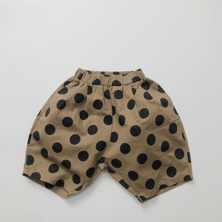 Toddler Vintage Dots  Shorts