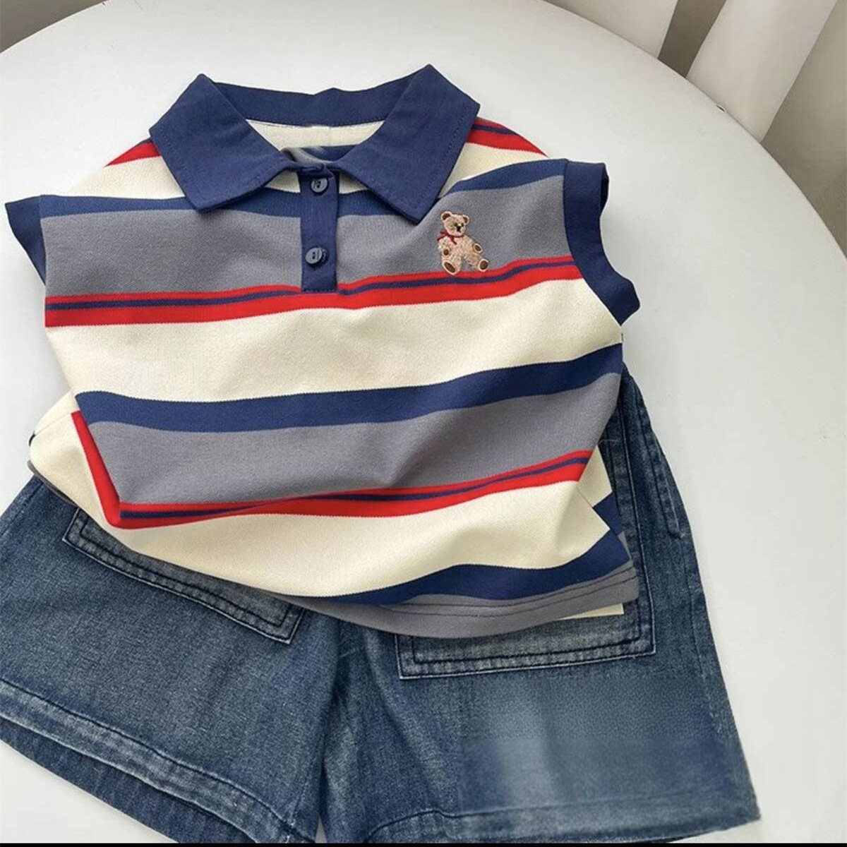 [Copy]Toddler 3D Apple Banana Pear-shirt