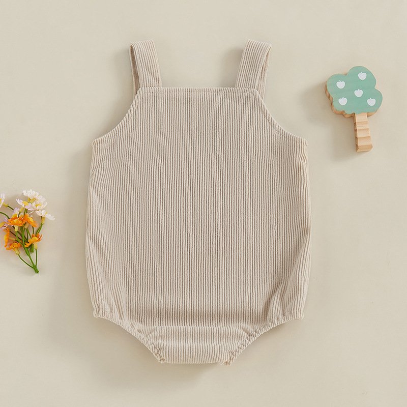 Baby Animal and Plant Embroidered Bodysuit
