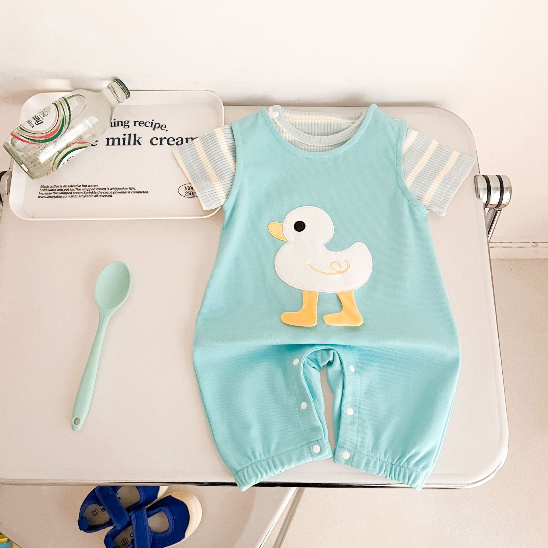 Baby Fake 2 Pieces Tomato Romper Sets