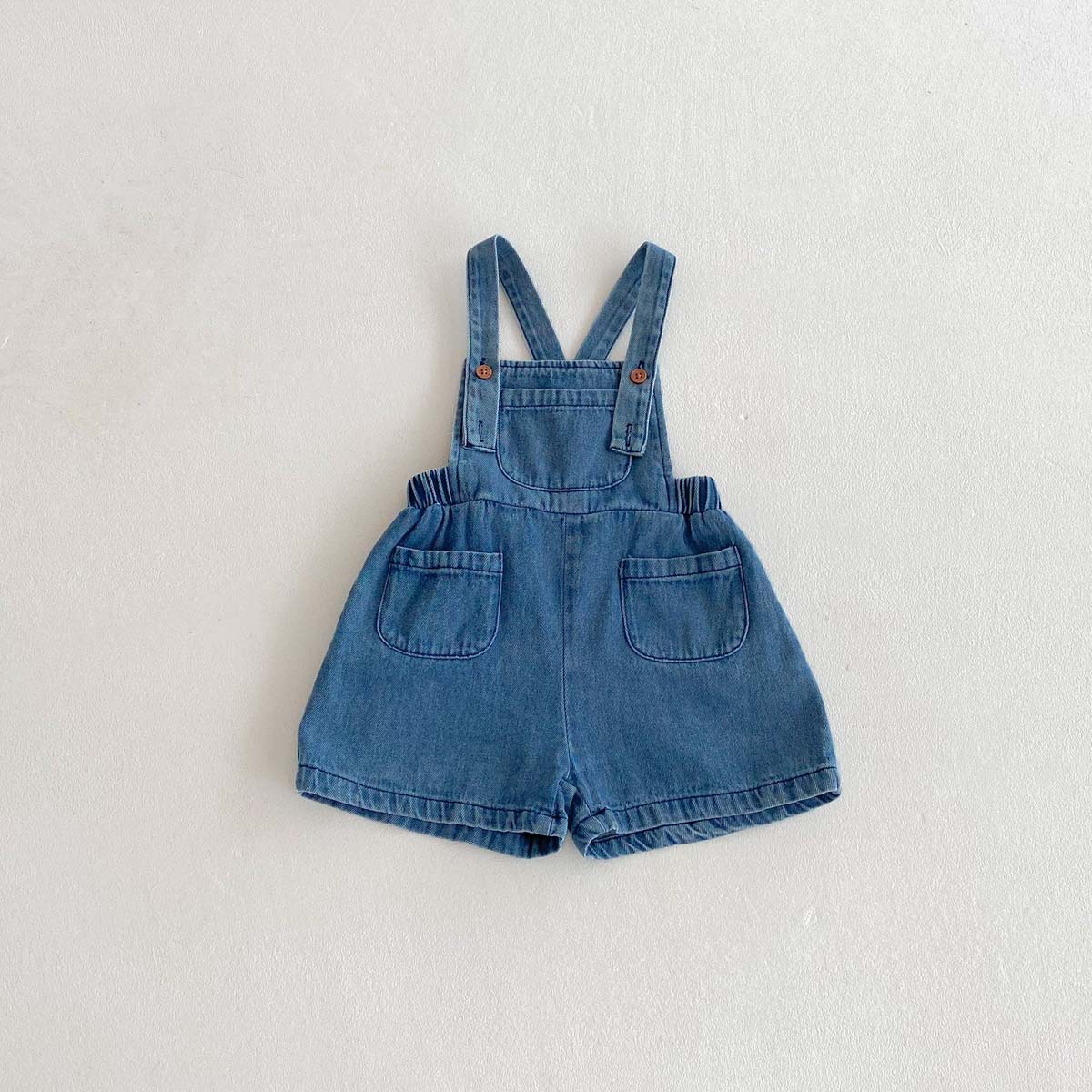 Baby Vintage-inspired Denim Overalls
