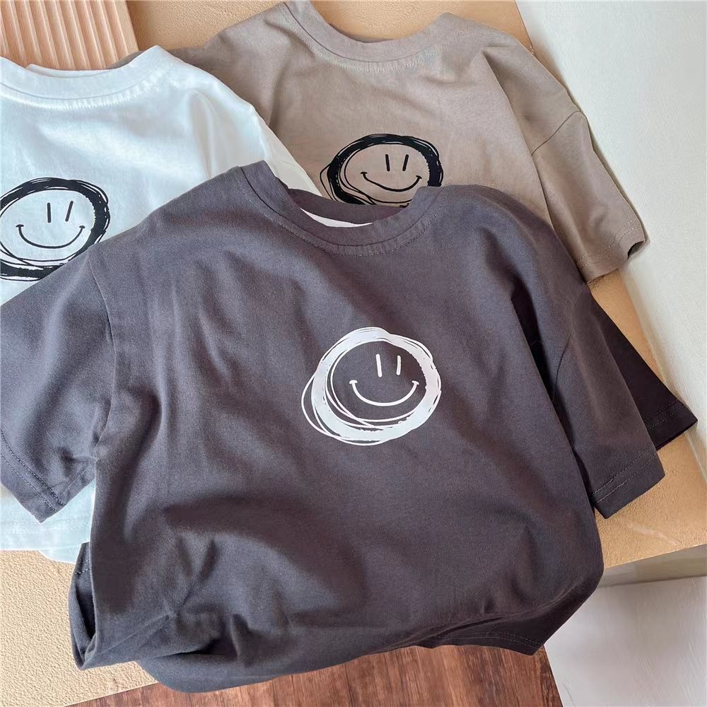 Toddler Smiley Half Sleeve T-Shirt