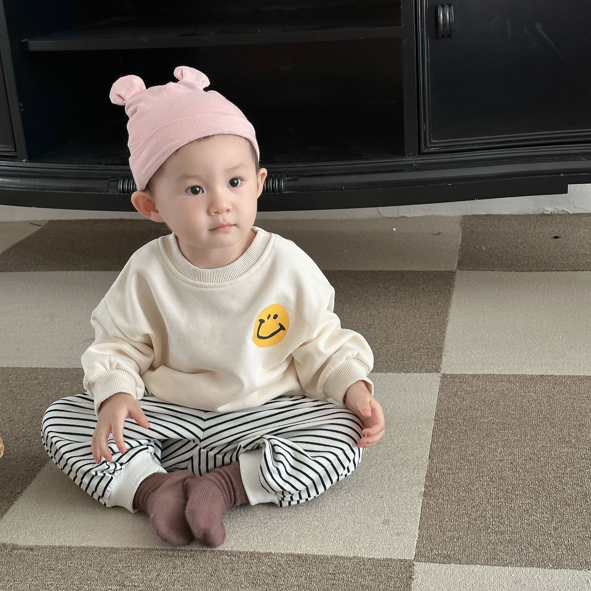 Baby Toddler Bear Cardigan Hooded Sweatshirt