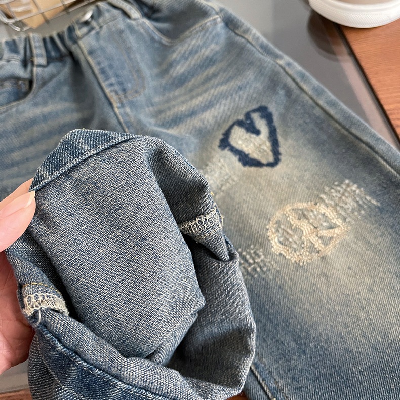 Toddler Girl Love Jeans