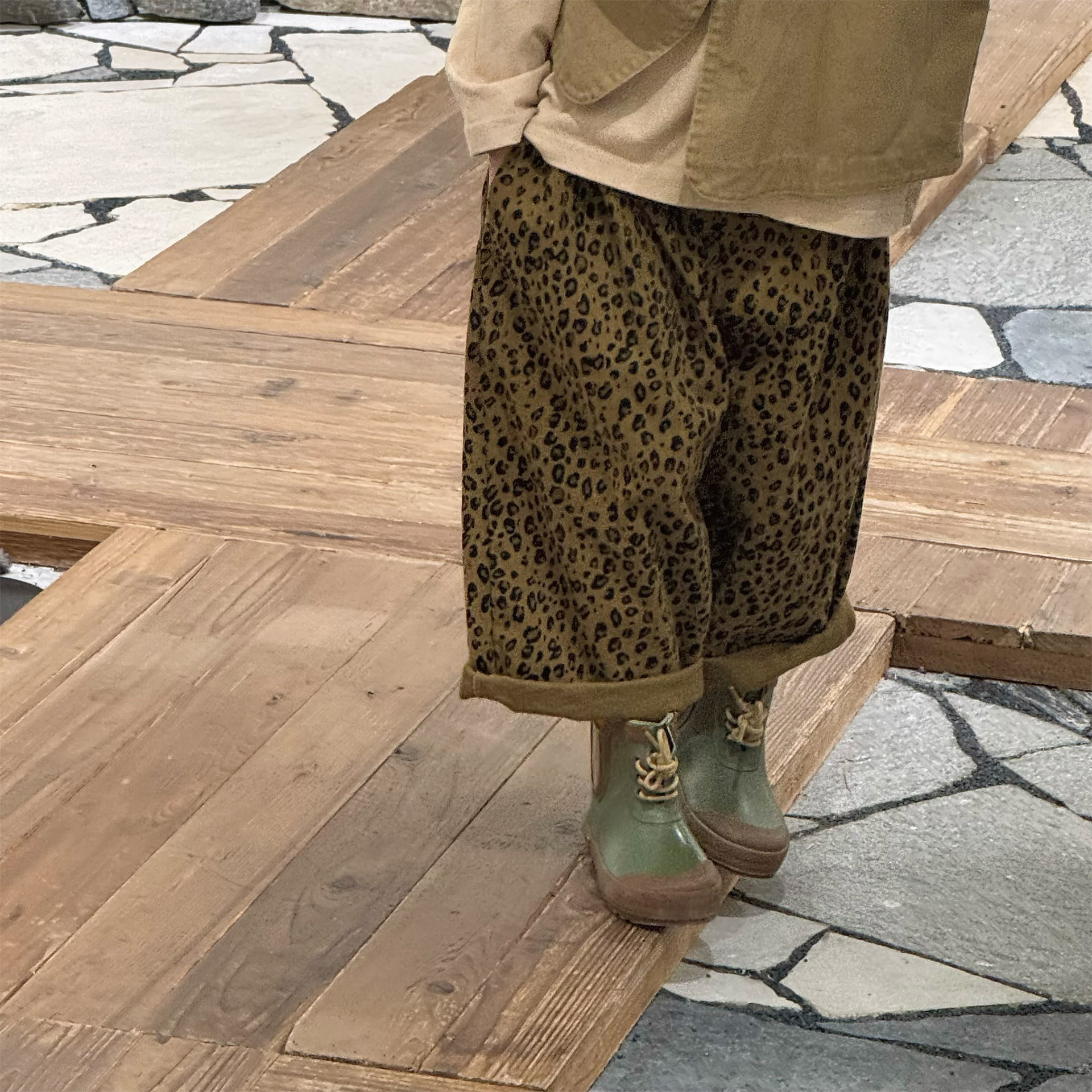 Toddler Leopard Printed Loose Pants
