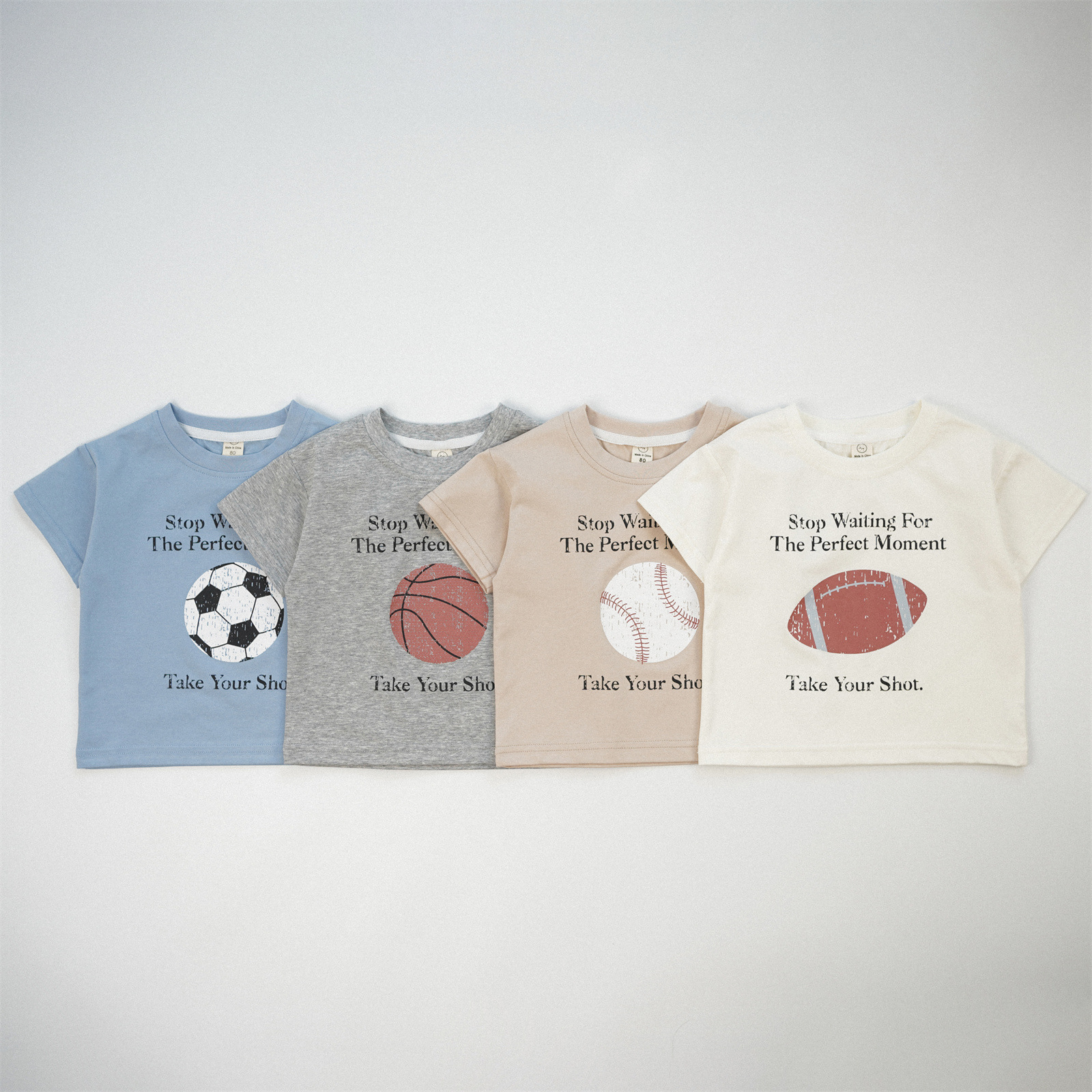 Toddler Sports Pattern T-Shirt