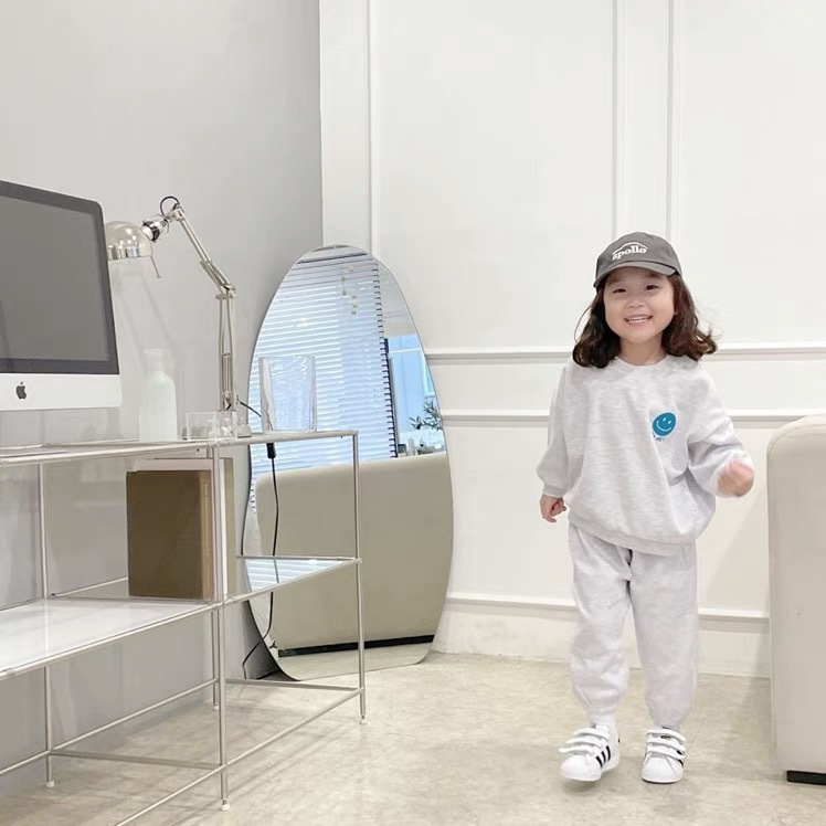 IT'S ME Baby Toddler Smile Face Sweatshirt Set