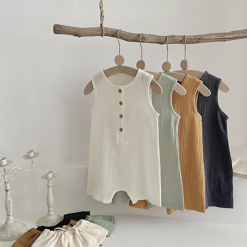 [Copy]Baby Girl Polka Dot Romper