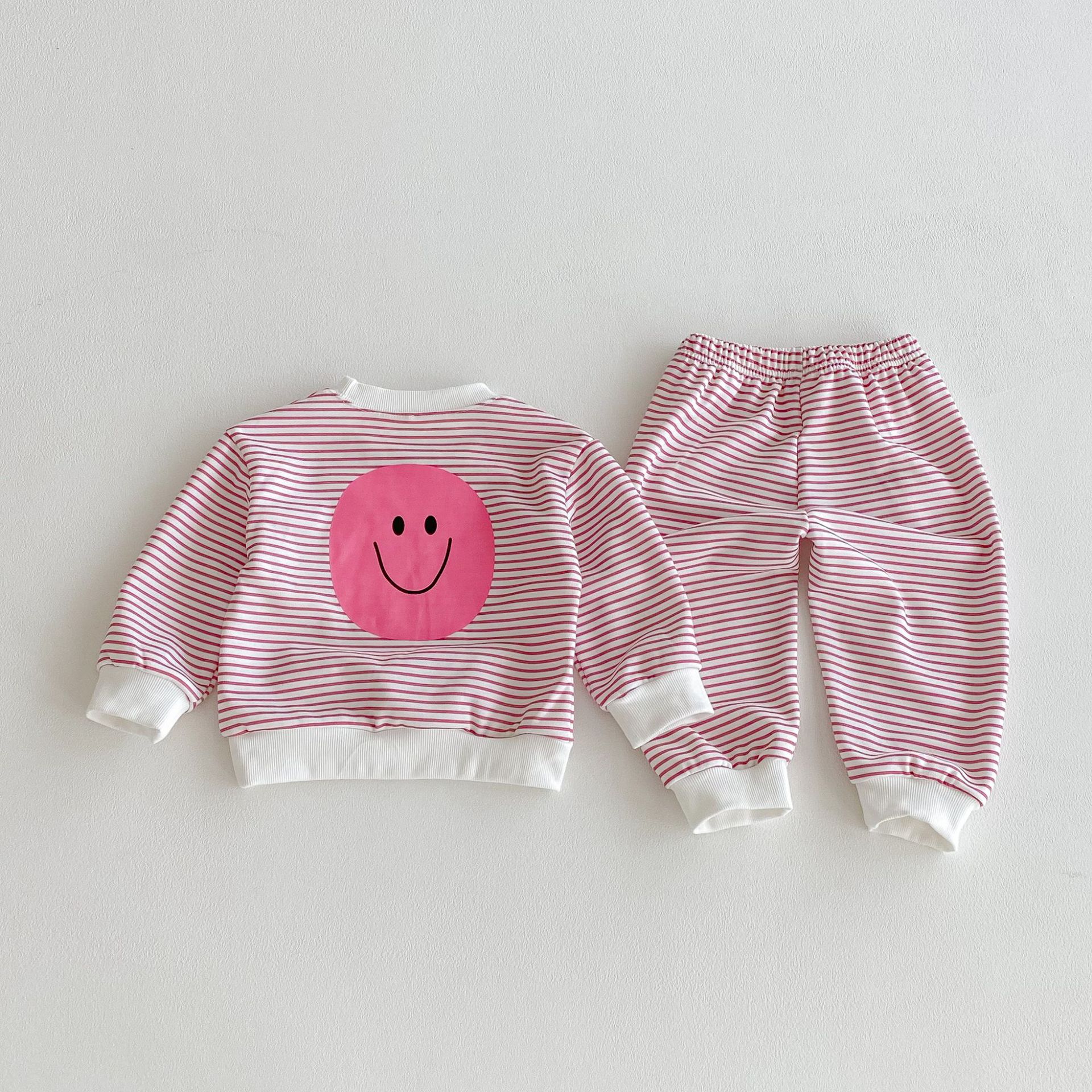 Toddler Smiley Stripe 2 Piece Set