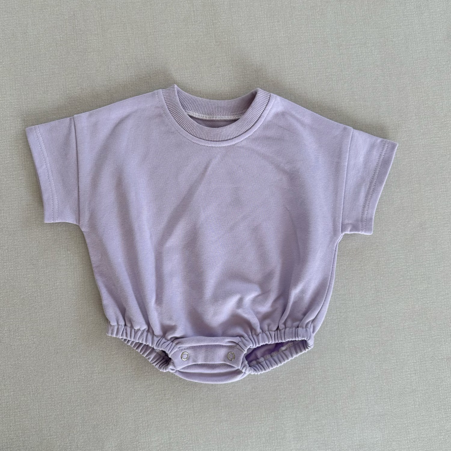 Baby Solid Color Comfort Loose Bodysuit