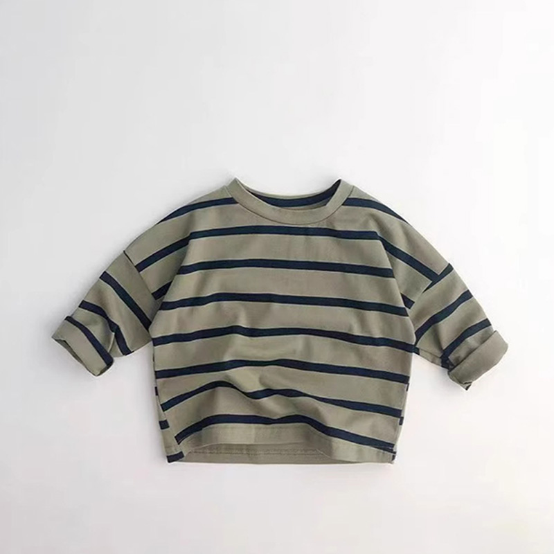Toddler Boy Striped Long-Sleeved T-Shirt