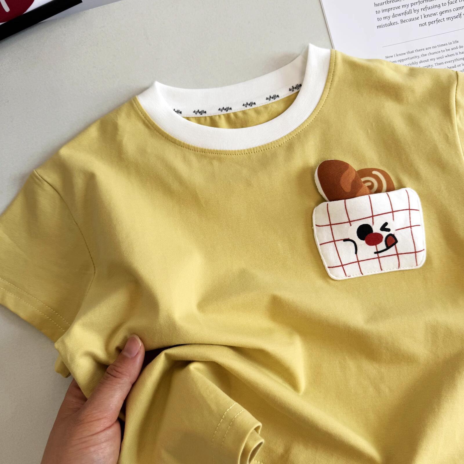 Boy Milk Tea Bread T-shirt