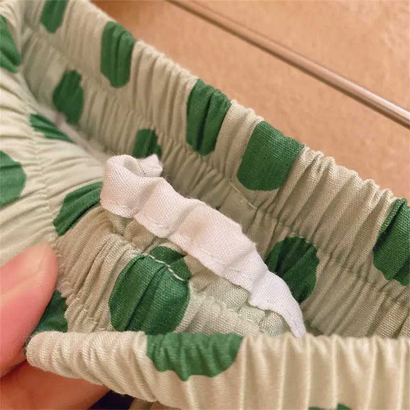 Toddler 2-Piece Green Dots Set with Hat