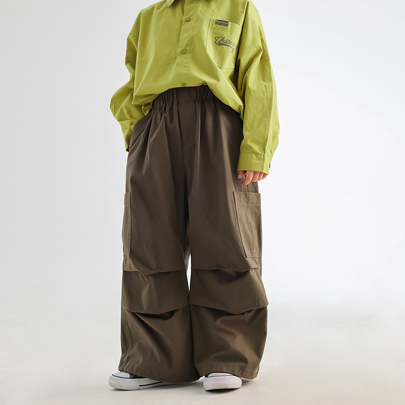 Toddler Boy Big Pocket Casual Pants