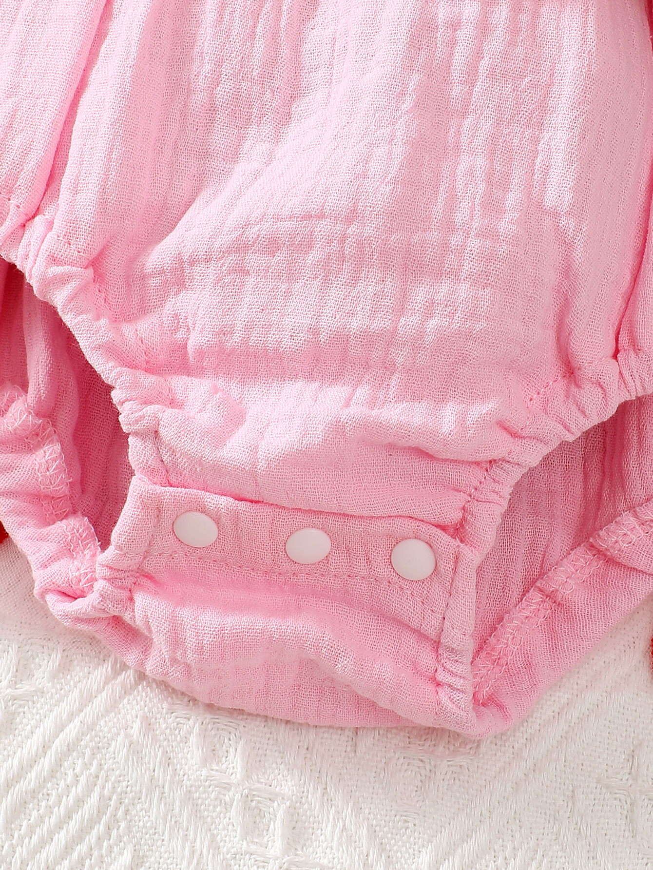 ONE Baby Strawbery Strap Slogan Bodysuit