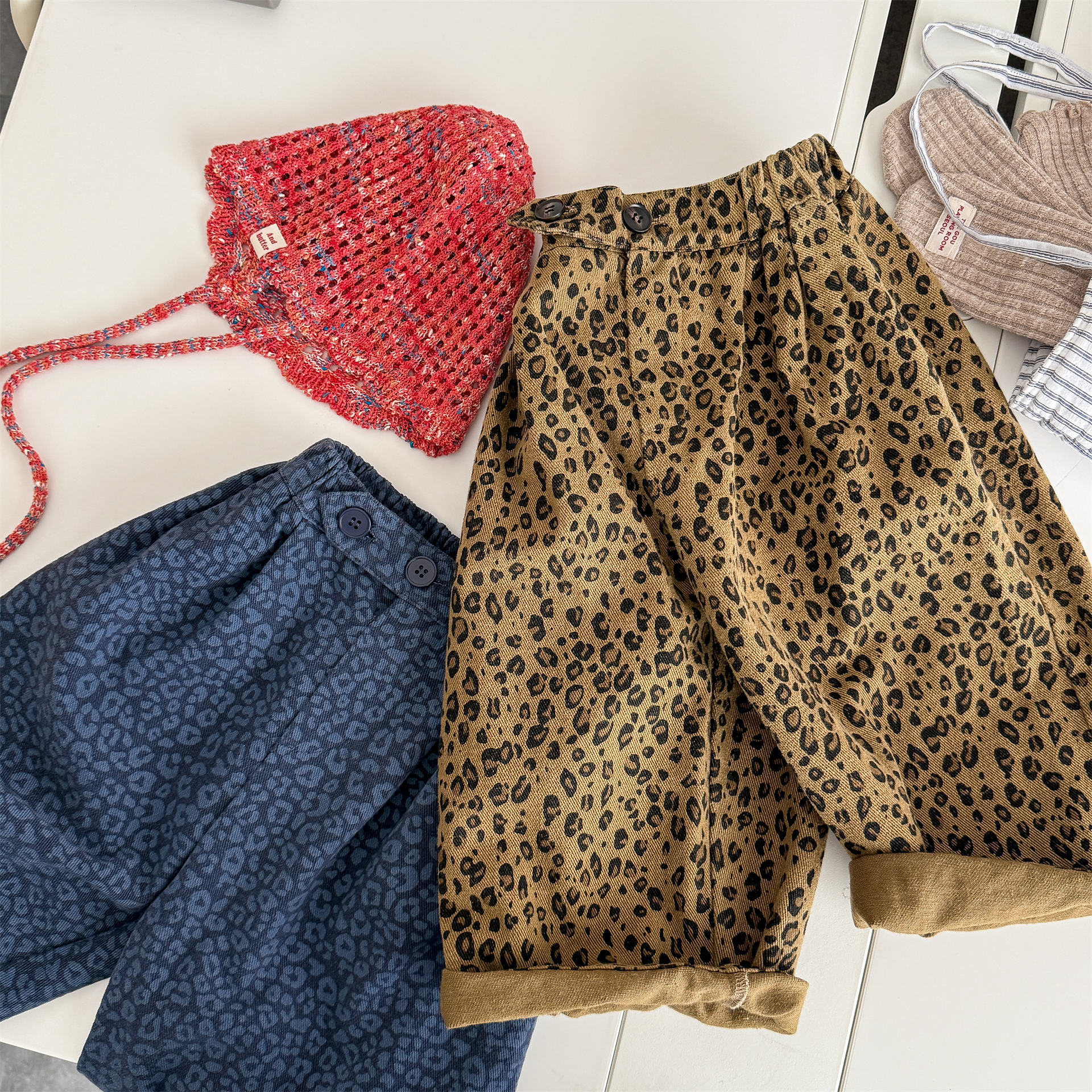Toddler Leopard Printed Loose Pants