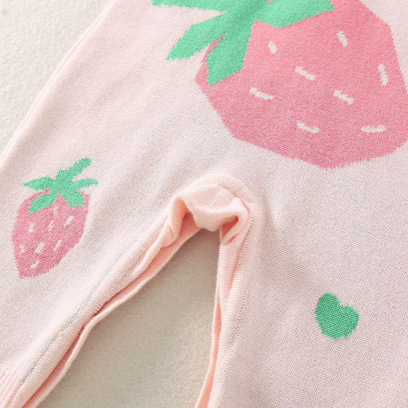 Baby Rabbit Sweater Romper