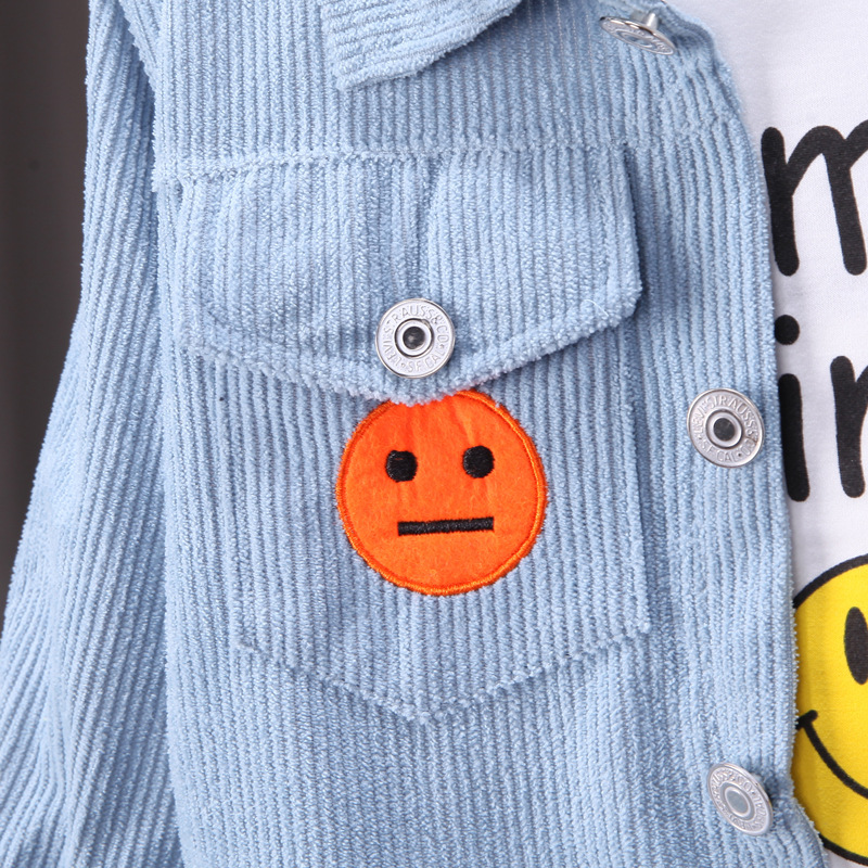 Kid Boy Smiley 2 Pieces Set