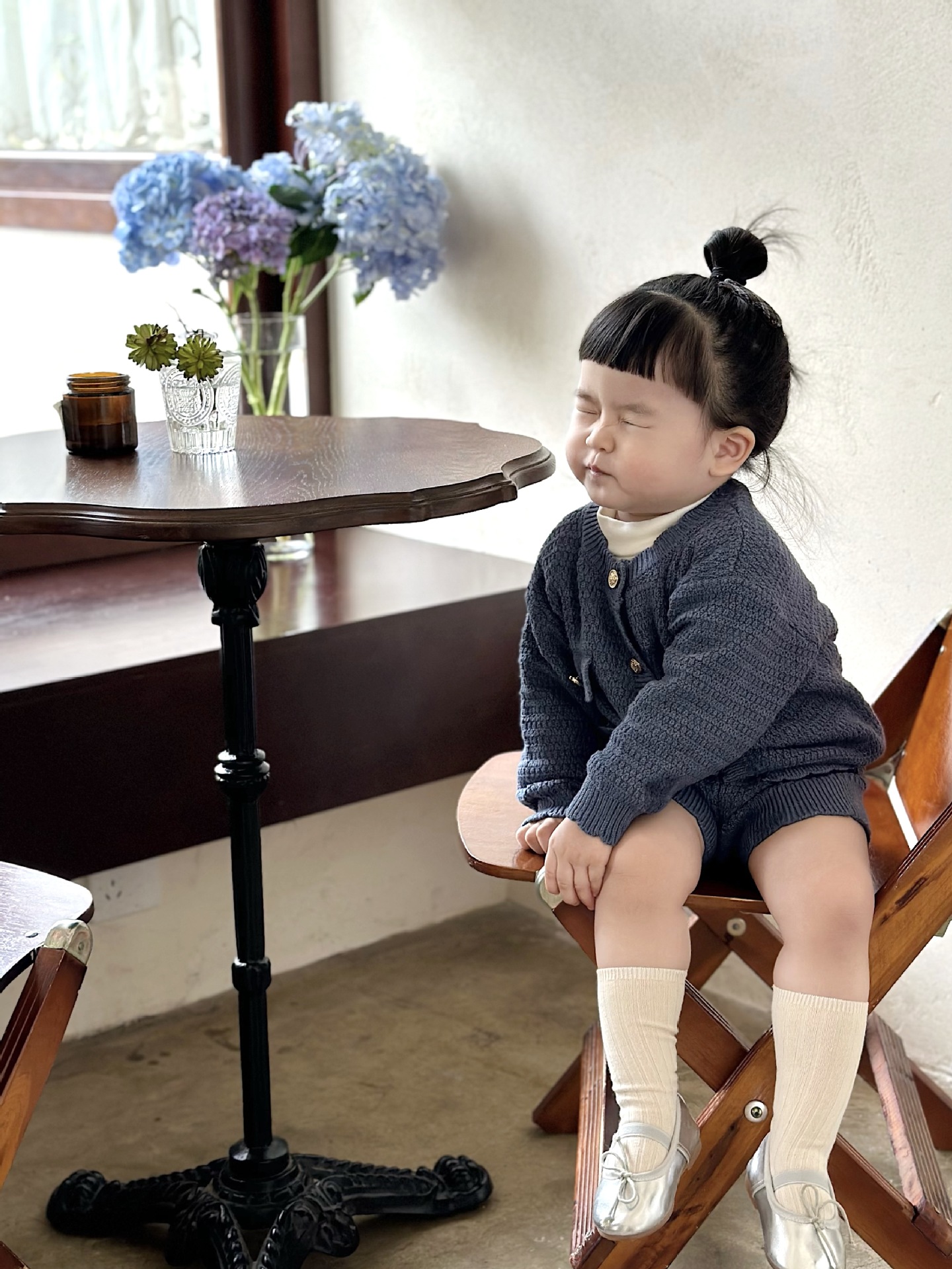 Baby Toddler Girl Cardigan and Skirt Knitting Set