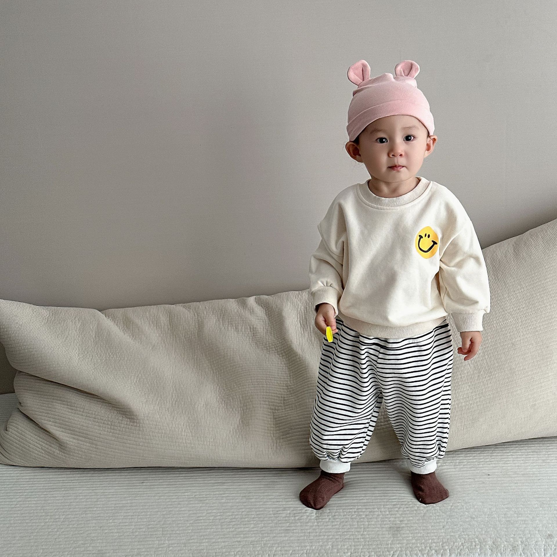Baby Toddler Bear Cardigan Hooded Sweatshirt
