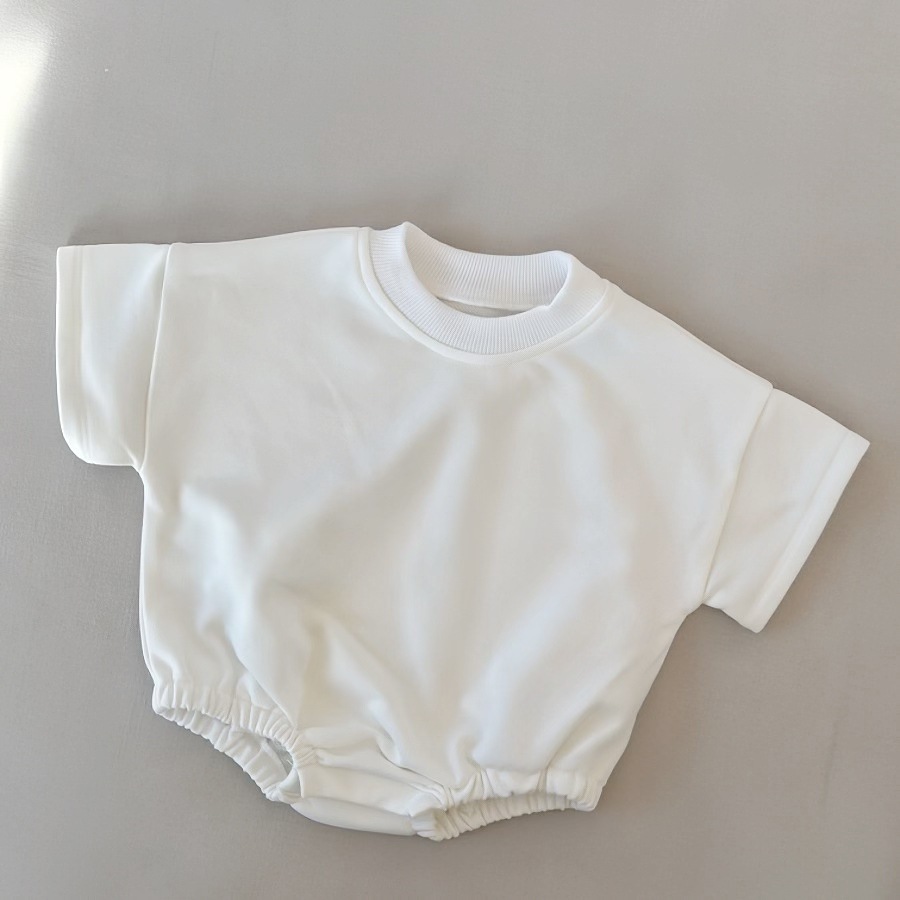 Baby Solid Color Comfort Loose Bodysuit