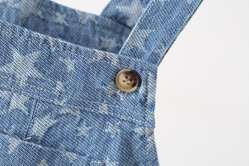 Baby Casual Star Denim Overalls