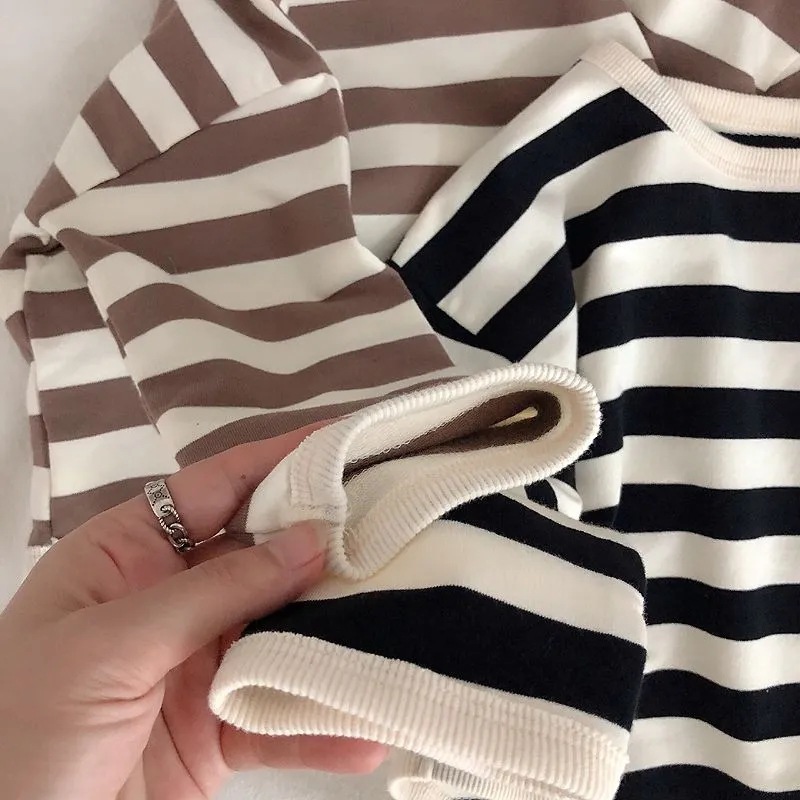Kids Boy Striped Long Sleeve Top