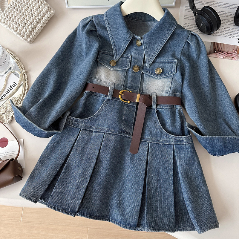 Toddler Girls Denim Dress