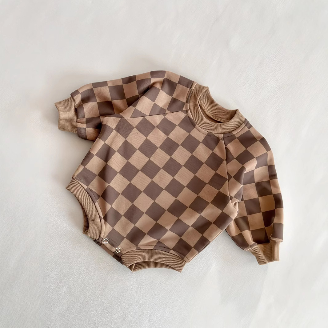 Baby Checkerboard Bodysuit