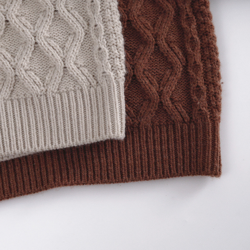 Kid Woven Turtleneck Sweater
