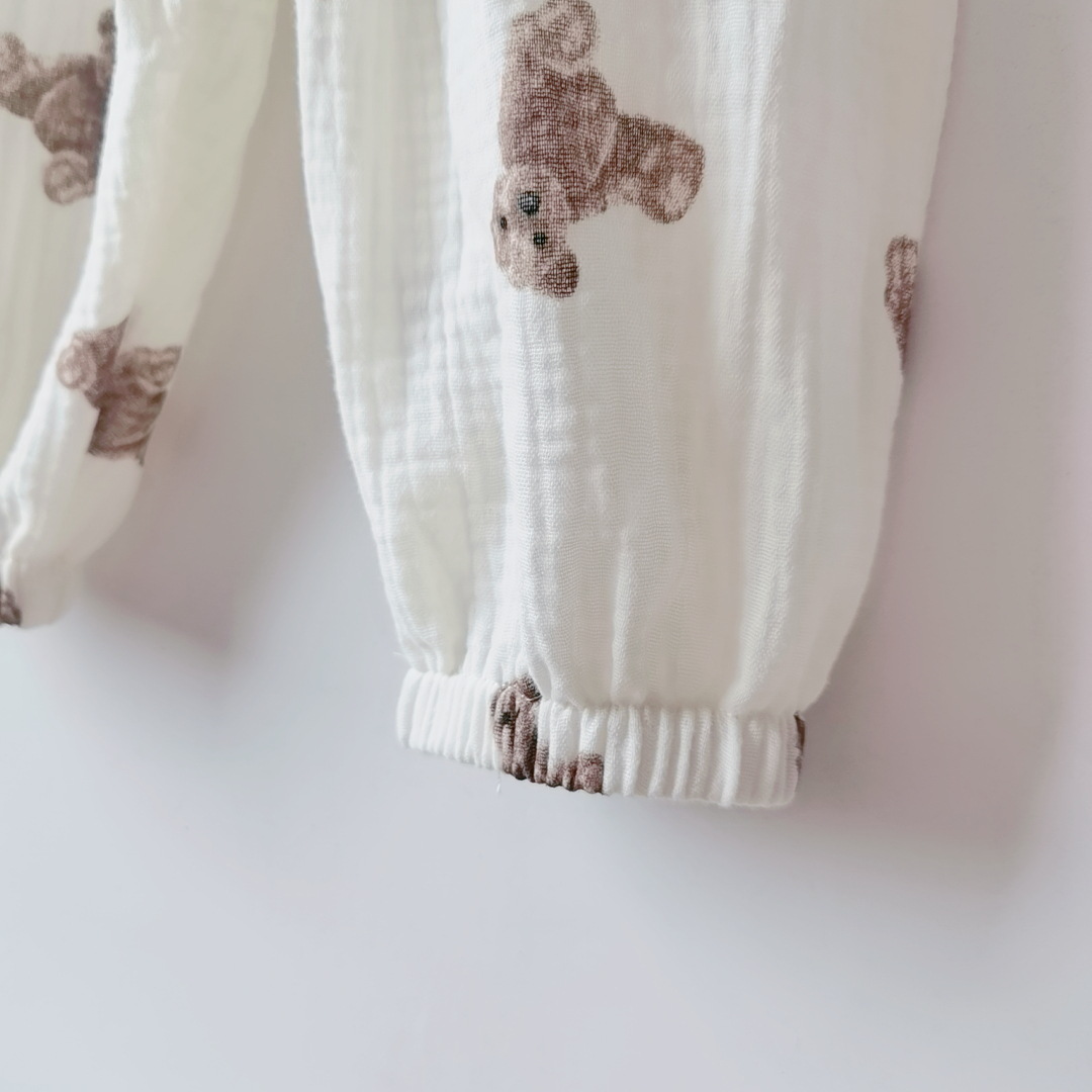 Baby Bear Florals Smile Face Pants