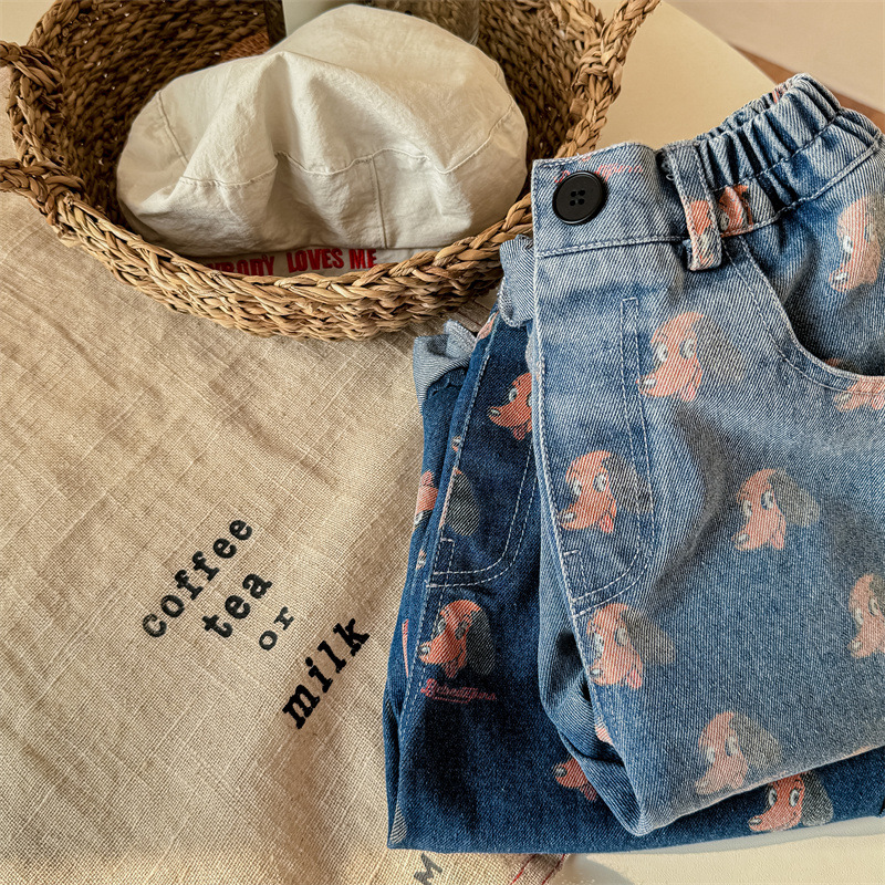 Kid Dog Casual Denim Pants