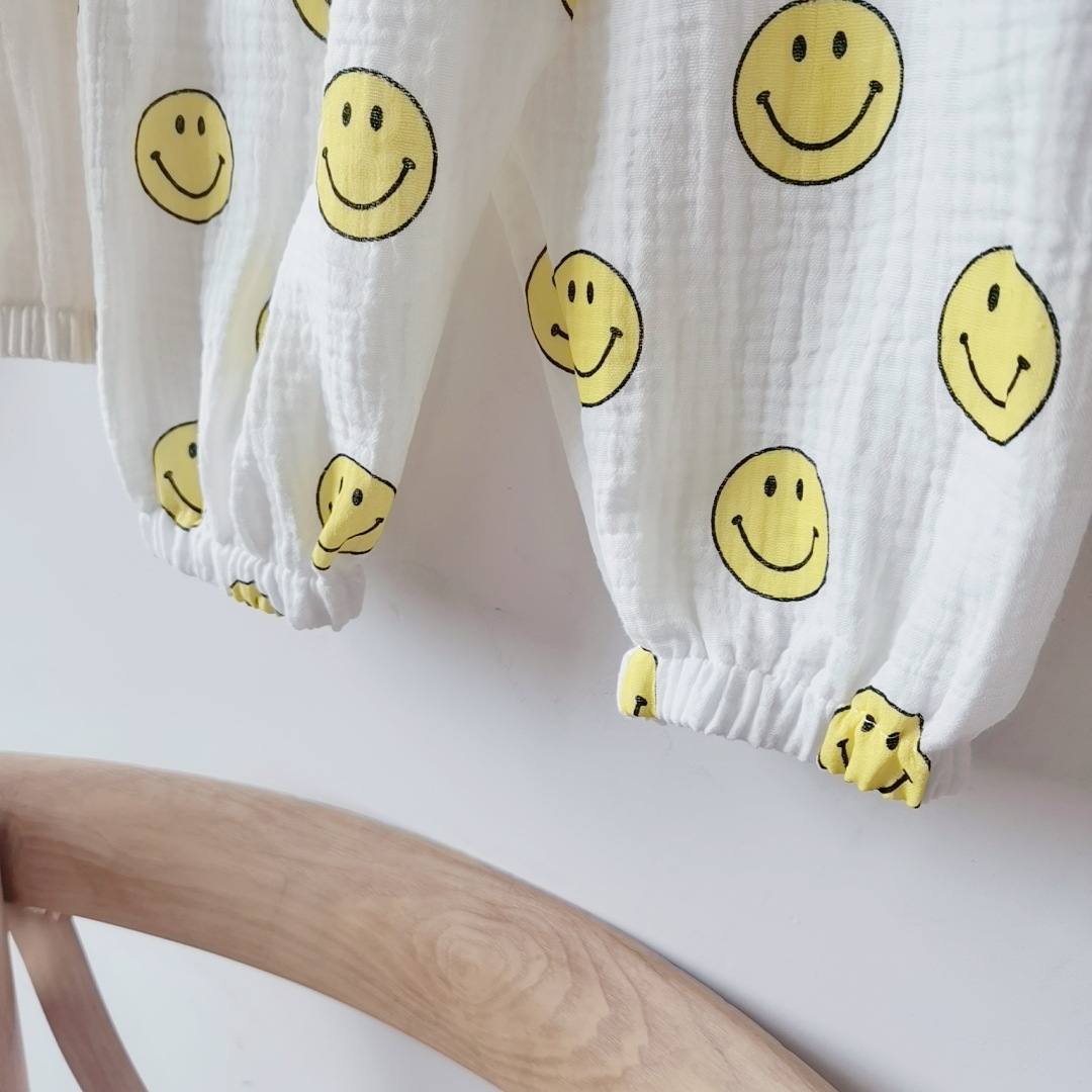 Baby Bear Florals Smile Face Pants