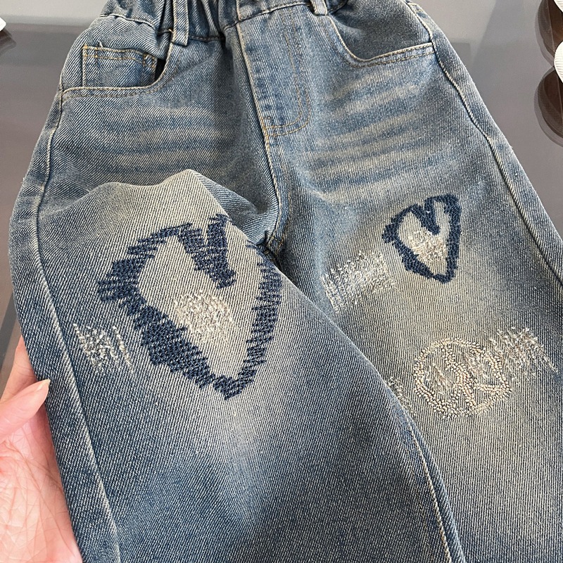 Toddler Girl Love Jeans