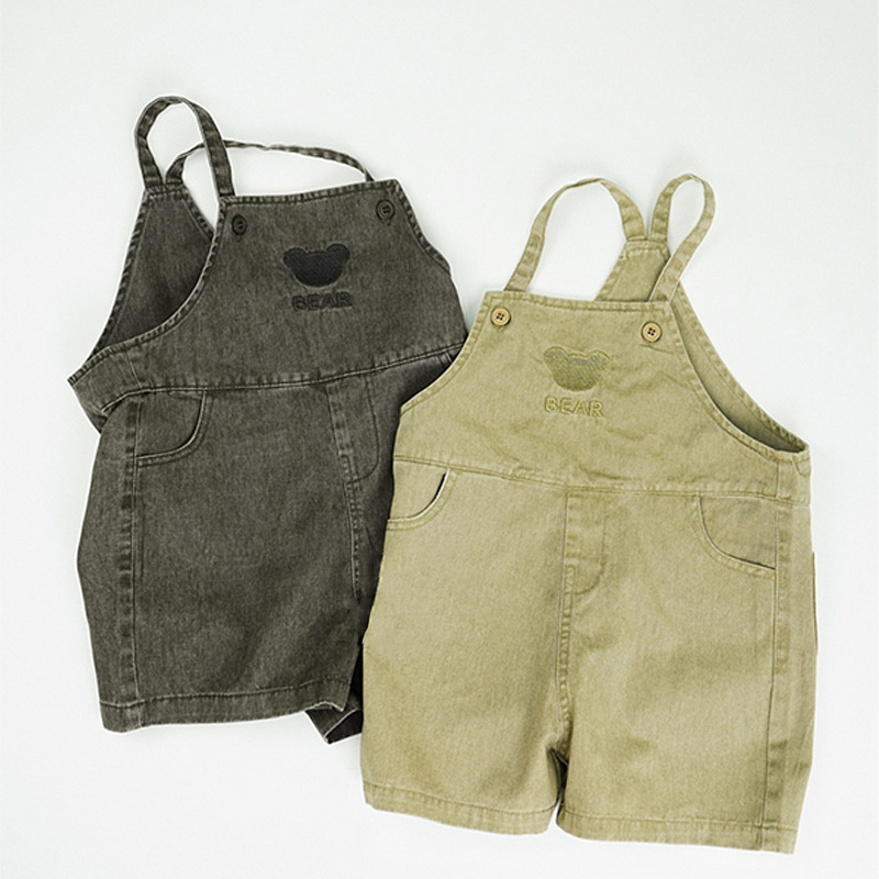 Toddler Vintage Bear Overalls