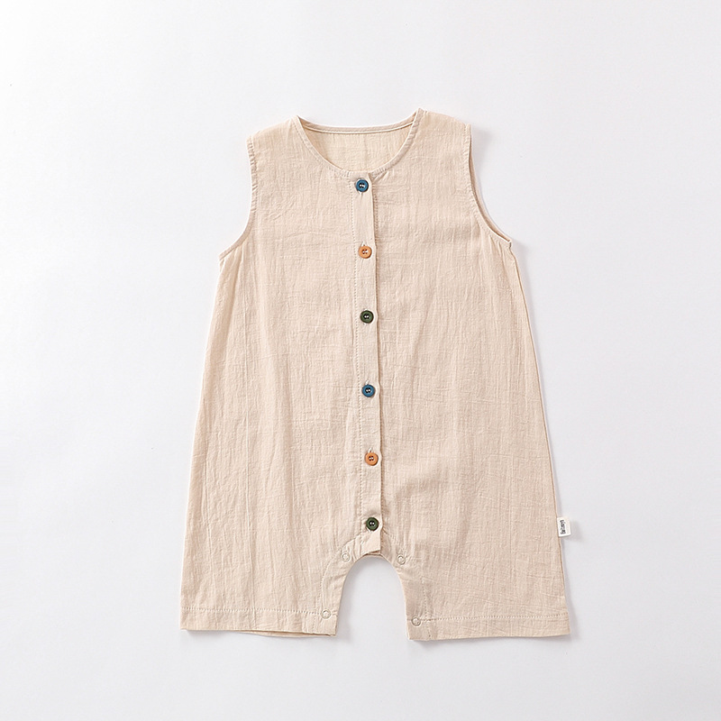 Baby Solid Color Romper