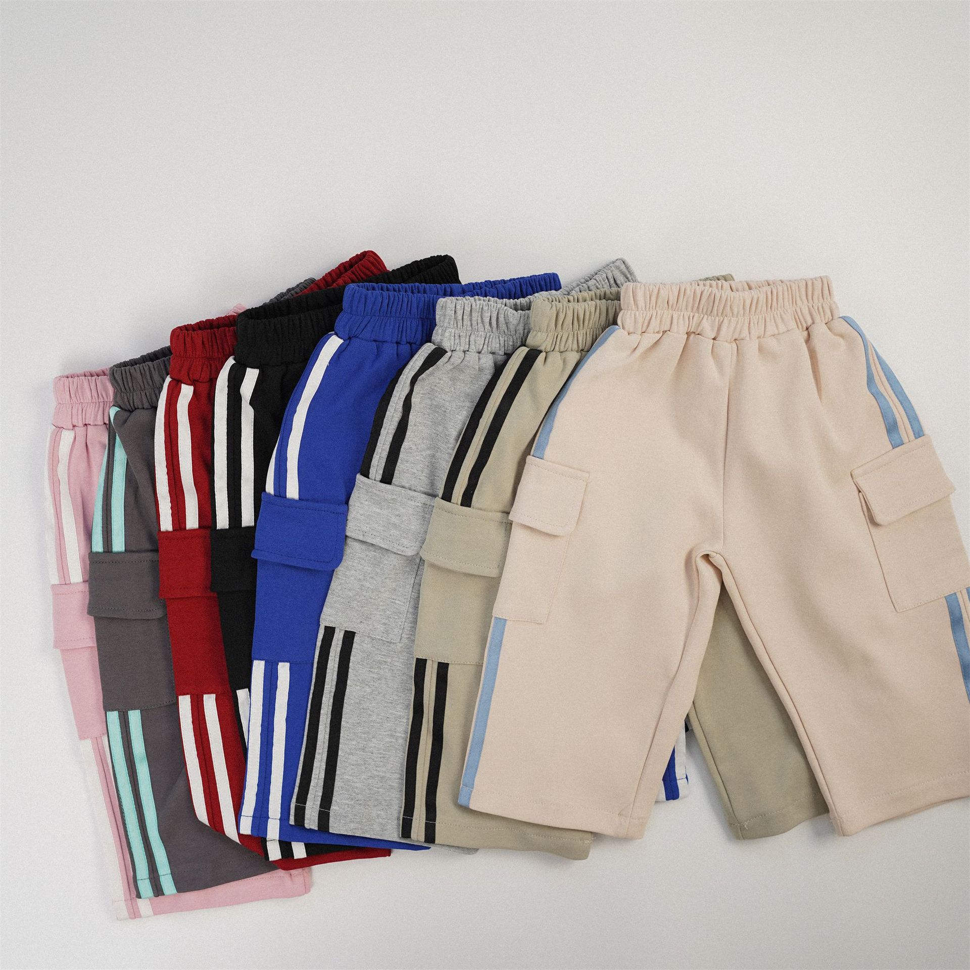 [Copy]Toddler Casual Contrast Check Shorts