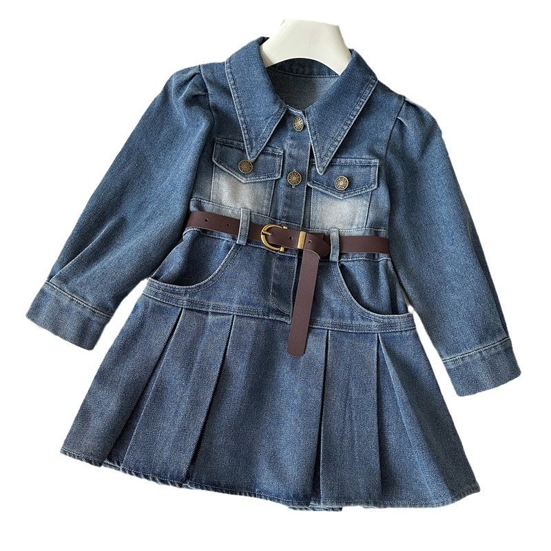 Toddler Girls Denim Dress