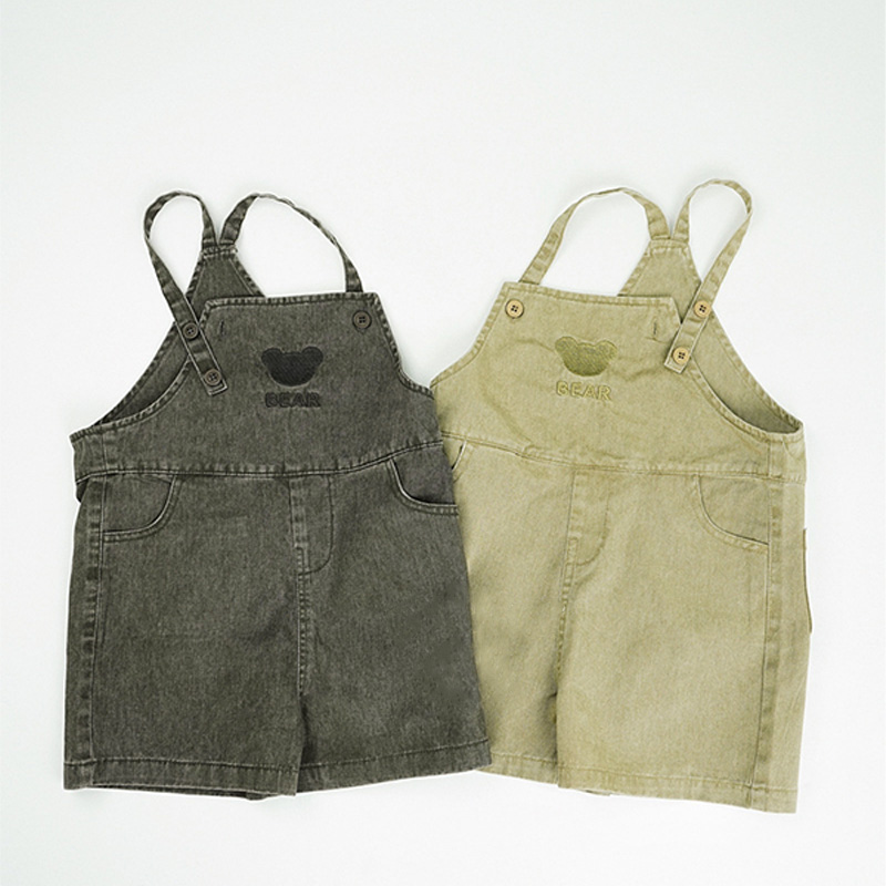 Toddler Vintage Bear Overalls